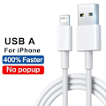 Miniatyrbild 1 av 6: PD 20W Snabbladdningskabel 1M 2M För Apple iPhone 11 13 12 14 Pro Max Plus USB C Datakablar Snabbladdning Telefontillbehör USB A Fast Charging 1m