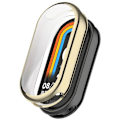 Miniatyrbild 4 av 6: Fullständigt Skal För Xiaomi Mi Band 9 8 Skärmskydd Mi Band9 8 NFC Skärmskydd Skyddsfodral Klockfodral För Mi band8 9 Planting Light Gold Xiaomi Mi Band 9