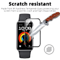 Miniatyrbild 4 av 6: 1-5ST 3D Böjt Härdat Glas För Huawei Band 9 8 7 6 Smartwatch Skärmskydd för Huawei Band 8 7 6 Band9 Skyddsfilm 3PCS For Honor band 6