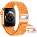 Miniatyrbild 2 av 6: Nylonflätad Loop Rem för Apple Watch 10 9 8 7 45mm 41mm 42mm 46mm Ultra 2 49mm Magnetarmband iWatch 6 5 4 3 SE Armband Wave bule S10-42mm 38 40 41mm