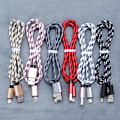 Miniatyrbild 6 av 6: 1m 2m 3m USB Laddningskabel För iPhone 6s 6 7 8 Plus 13 12 11 Pro Xs Max X 5s iPad Snabbladdning Origin Lång Sladd Datakabel black 25cm