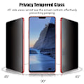 Miniatyrbild 2 av 6: 3-pack Sekretess Skärmskydd För Xiaomi Redmi A1 12C 10C 10A 9T 9C 9A 8 Anti-Spion Härdat Glas För Redmi K40 K50 K60 Pro Glas For Redmi 9A Anti Peeping