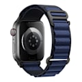 Miniatyrbild 3 av 6: för Apple Watch Armband 45mm 46mm 49mm 42mm iwatch Band 44mm 41mm 40mm Nylon Alpine armband correa Serie 10 9 8 7 6 SE Ultra 2 Rock cyan 42 44 45 49 S10-46mm