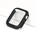 Miniatyrbild 1 av 6: Starlight Skärmskydd för Apple Watch Fodral 44mm 45mm 41 40mm iWatch 6 SE 5 3 42mm 38mm Härdat Glas+Skydd 7 8 Ultra 49MM Black 40mm Series 456 SE