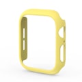 Miniatyrbild 1 av 6: Apple Watch 10 Series 42/46mm PC Matt Kantsskydd Stötfångare Lämplig för iWatch Series 10 42/46mm Ihåligt Skal Yellow For Series 10 42mm