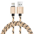Miniatyrbild 1 av 6: 1m 2m 3m USB Laddningskabel För iPhone 6s 6 7 8 Plus 13 12 11 Pro Xs Max X 5s iPad Snabbladdning Origin Lång Sladd Datakabel Gold 25cm