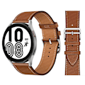 Miniatyrbild 1 av 6: 20mm 22mm Läderarmband För Samsung Galaxy watch 5 pro/Active 2/3/S3/Huawei GT-2-Pro Armband correa Galaxy Watch 7/6/5/4 armband Brown 22mm watch band