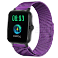 Miniatyrbild 1 av 5: 20mm armband för Amazfit GTS 4/3/2e/Mini/stratos 3/2 Metall Magnetisk loop 22mm klockarmband Amazfit Gtr 4/3/pro/2e/bip-u-s-lite pruple 9 22mm watch band