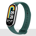 Miniatyrbild 1 av 6: Armband för Mi Band 8 Xiaomi 8 NFC Armband Sportband Silikon Ersättningsarmband Smartwatch Armbandsur Xiaomi Mi Band 8 Armband 6 meditation green For Xiaomi Mi Band 8