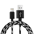 Miniatyrbild 1 av 6: 1m 2m 3m USB Laddningskabel För iPhone 6s 6 7 8 Plus 13 12 11 Pro Xs Max X 5s iPad Snabbladdning Origin Lång Sladd Datakabel black 2m