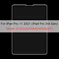 Miniatyrbild 1 av 6: För Apple iPad Air 5 4 Mini 6 Matt PET Skärmskyddsfilm För iPad 9.7 2017 2018 10.2 7:e 8:e 9:e 10:e Pro 11 10.5 Mjuk Film For iPad Pro 11 2021