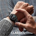 Miniatyrbild 2 av 6: Metallarmband för Samsung Galaxy Watch 7/6/5/4 40mm 44mm Rostfritt Stål Armband Galaxy Watch 6/4 Classic 47mm 43mm 46 42mm/5pro 45mm B Huawei GT 2 42mm