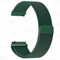 Miniatyrbild 1 av 5: Milanese Armband för Xiaomi Redmi Watch 5 Active Metallögla Rostfritt Stål Armband Redmi Watch 5 Lite Magnetisk 20mm-22mm Armband Pine Green 17 Redmi Watch 5 Active