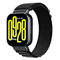 Miniatyrbild 3 av 6: 22mm 20mm Alpine Loop Armband för Redmi Watch 5 Lite Nylon Sport Andningsbart Armband Klockarmband Redmi Watch 5 Active Tillbehör Army-green shiny for width 20mm