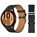 Miniatyrbild 4 av 6: 20mm 22mm Läderarmband För Samsung Galaxy watch 5 pro/Active 2/3/S3/Huawei GT-2-Pro Armband correa Galaxy Watch 7/6/5/4 armband Brown 20mm watch band