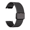 Miniatyrbild 1 av 6: 22mm 20mm Rostfritt Stål Armband För Amazfit Bip 6 5 Band För Amazfit Active 2/GTS 4 3/GTR 4 3 2/Cheetah Square/Round/Balance 2 Black-M2 Amazfit  Balance 2 1