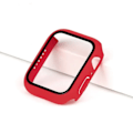 Miniatyrbild 1 av 6: Starlight Skärmskydd för Apple Watch Fodral 44mm 45mm 41 40mm iWatch 6 SE 5 3 42mm 38mm Härdat Glas+Skydd 7 8 Ultra 49MM Red 42mm Series 123