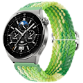 Miniatyrbild 1 av 6: 22mm 20mm Nylon Loop Armband för Huawei Watch 3/4/GT GT2 GT3 Pro 46mm 42mm Elastiskt Flätat Armband för Samsung Galaxy Watch Armband Lime green Galaxy-6-5-4-Classic