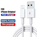 Miniatyrbild 5 av 6: 20W PD Typ C Snabbladdningskablar För iPhone 14 13 12 11 Pro Max /ipad/ipod Datalina 2M 1M Snabbladdning USB C Kabel Tillbehör USB-A to L Cable 2m