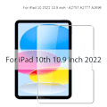 Miniatyrbild 1 av 6: För iPad 10:e generationen 10,9 tum 2022 Skärmskydd i härdat glas A2696 A2757 A2777 Tablet Anti-Scratch Klar Skyddsfilm For iPad 10th