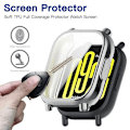 Miniatyrbild 5 av 6: Skärmskyddsfodral med full täckning för Xiaomi Redmi Watch 5 Active Lite Fodral Härdat Glas Anti-repor Film Stötfångare Skyddande Transparent TPU ForRedmiWatch5Lite