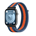Miniatyrbild 1 av 6: Nylonarmband för Huawei Watch Fit 4 3 Vävda Sport Smartwatch Armband Correa Huawei Watch Fit 4/4 Pro Armband Klockarmband Blue Orange Blue Huawei Watch Fit 3
