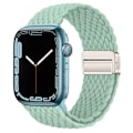 Miniatyrbild 1 av 6: Nylonflätad Loop Rem för Apple Watch 10 9 8 7 45mm 41mm 42mm 46mm Ultra 2 49mm Magnetarmband iWatch 6 5 4 3 SE Armband Wave cactus S10-42mm 38 40 41mm