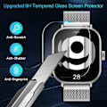 Miniatyrbild 5 av 6: Härdat glas för Xiaomi Redmi Watch 4 Smart Watch HD Skärmskydd Anti-Repor för Mi Redmi Watch 4 Skyddsfilm 1 Pieces Xiaomi Redmi Watch 4