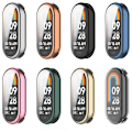 Miniatyrbild 3 av 6: Fullständigt Skal För Xiaomi Mi Band 9 8 Skärmskydd Mi Band9 8 NFC Skärmskydd Skyddsfodral Klockfodral För Mi band8 9 Clear Xiaomi Mi Band 9