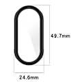 Miniatyrbild 6 av 6: Fullständigt Skal För Xiaomi Mi Band 9 8 Skärmskydd Mi Band9 8 NFC Skärmskydd Skyddsfodral Klockfodral För Mi band8 9 Planting Light Gold Xiaomi Mi Band 8