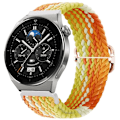 Miniatyrbild 1 av 6: 22mm 20mm Nylon Loop Armband för Huawei Watch 3/4/GT GT2 GT3 Pro 46mm 42mm Elastiskt Flätat Armband för Samsung Galaxy Watch Armband Fragrant orange Huawei Watch 42mm