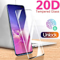 Miniatyrbild 1 av 6: Härdat glas för Samsung Galaxy S10 5G S9 S8 Plus S7 S6 Edge Plus S10E 20D Böjd Fullständigt skärmskydd GALAXY S10