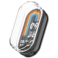 Miniatyrbild 5 av 6: Fulltäckande PC-skal för Xiaomi Mi Band 8, skärmskydd för Xiaomi Mi Band 8, skyddsfodral för Mi Band 8, TPU-klockfodral black