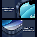 Miniatyrbild 2 av 6: 3 st Härdat Glas För iPhone 16E 16 15 14 13 Pro Max Mini 15 Plus Skärmskydd för iPhone 11 12 Pro X Xr Xs Max Glas For iPhone Xr 3PCS Glass