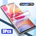 Miniatyrbild 1 av 6: 3 st Hydrogelfilm för Xiaomi Redmi Note 14 13 12 Pro Plus Poco X6 X5 14T 13T 12T Full Cover Skärmskydd Redmi Note 13 Pro Hydrogel Film