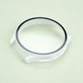 Miniatyrbild 1 av 6: Härdat glas + Skal för Samsung Galaxy Watch 7/6/5/4 44mm 40mm Full PC bumper skärmskydd Galaxy Watch FE Tillbehör White 04 Galaxy 6 44mm