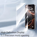 Miniatyrbild 4 av 6: 4 st Full Cover Härdat Glas För iPhone 16 15 14 13 12 11 Pro Max Mini Skärmskydd För iPhone 7 8 Plus X XS Max XR Glas For iPhone X XS 4 pieces