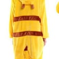 Miniatyrbild 3 av 4: Höstvinter Flanell1piece pyjamas härliga par hemkläder No shoes 140#