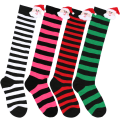Miniatyrbild 3 av 4: kid julstrumpor höst vinter jultomten strumpa ny lång slang Color 1 3pcs
