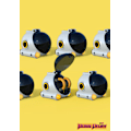 Miniatyrbild 2 av 4: CD-9 Mini Submarine Cool Long Range Earclip Bluetooth hörlurar White yellow submarine style