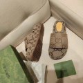 Miniatyrbild 2 av 3: G G sockerkaka tjock sula tofflor broderade tofflor apricot 41#