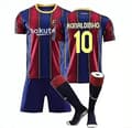 10# Ronaldinho Uniformsdräkter för barn och vuxna 28