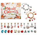 Miniatyrbild 1 av 5: flickor Adventskalender Charm Armband Making Kit för jul