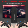 Miniatyrbild 2 av 4: X2 PLUS familyGD10 TV-spelkonsol PS1 öppen källkod 3D-spelsticka Black 64G