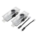 Miniatyrbild 1 av 3: 2PCS Emblem LOGO Projector Car Door Welcome Light For Benz Audi MINI(Random no loop/have loop)