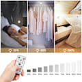 Miniatyrbild 6 av 10: 6st RGB LED underskåpsbelysning Dimbar Puck Closet Remote Colorful