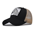 Miniatyrbild 2 av 4: djur sommarmössa mesh cap cap zebra