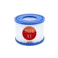 Miniatyrbild 1 av 3: Swimming pool filter element Bestway VI water pump filter