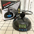 Miniatyrbild 2 av 3: LED flygande väckarklocka Multifunktion Sleepy Lazy UFO väckarklocka black can fly