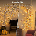 Miniatyrbild 6 av 7: belyst Willow Vine Tree Lights med Plug 144 LEDs EU-kontakt warm light